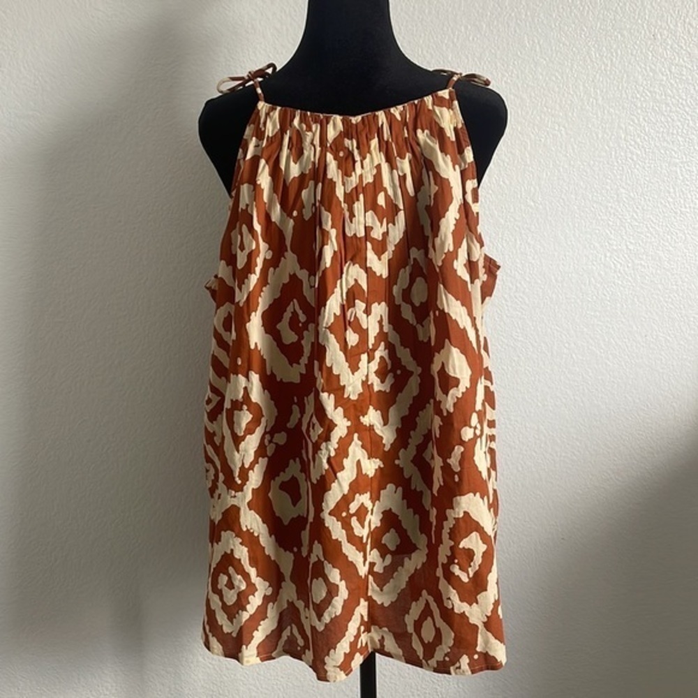 NWT Haute Hippie Seashell Tribal Beaded Flowy Strap Top 0016 - Picture 6 of 10